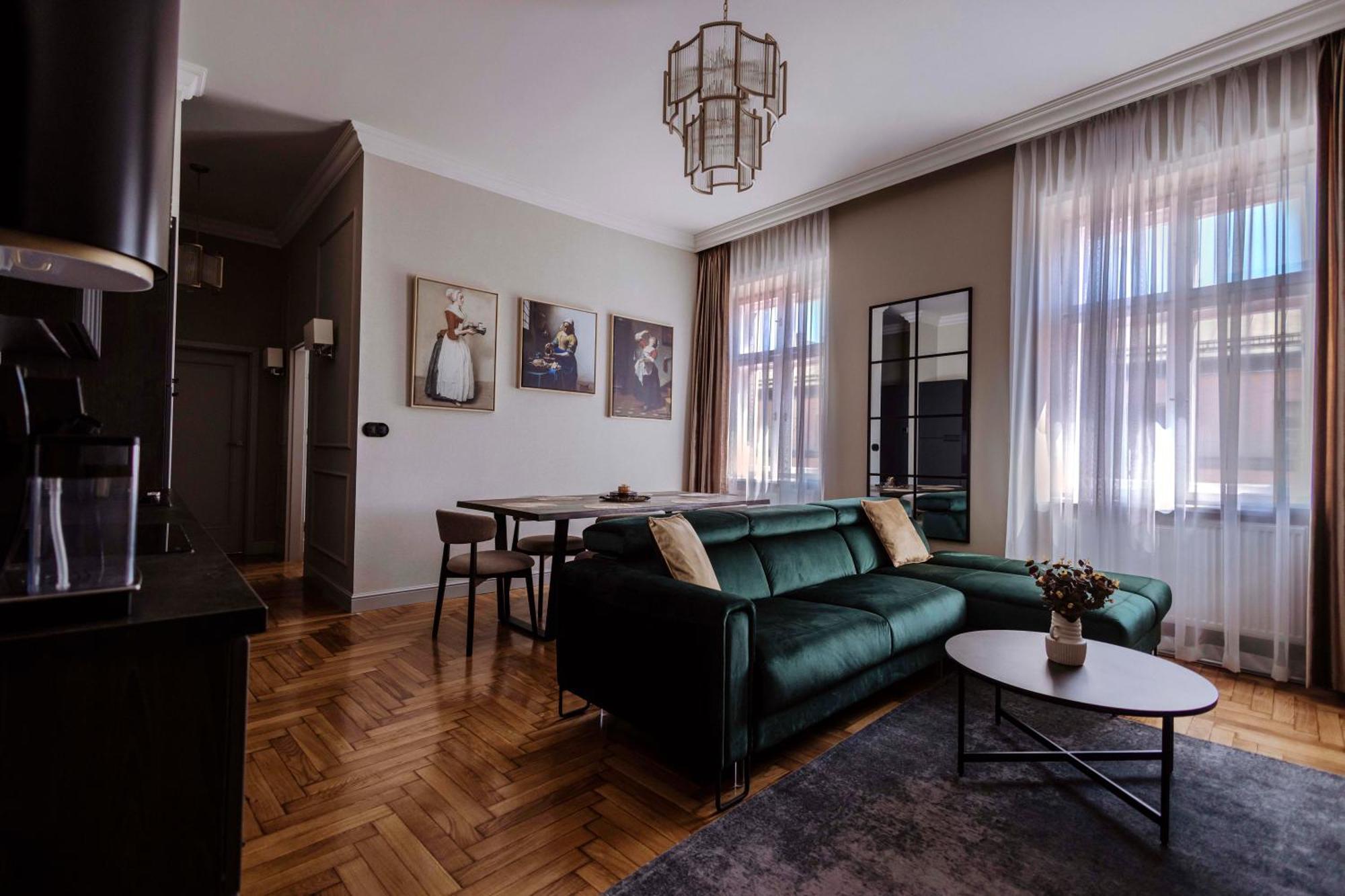 Crown Pearl - Wonderful Apartment, 110Scm, 4 Rooms Krakov Exteriér fotografie