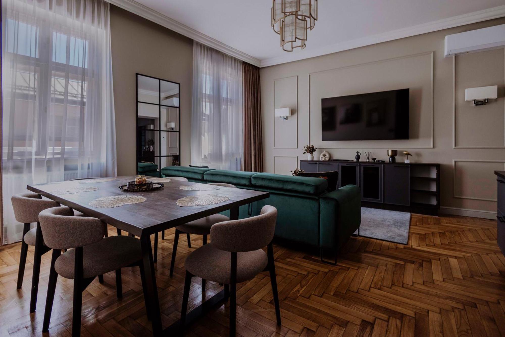 Crown Pearl - Wonderful Apartment, 110Scm, 4 Rooms Krakov Exteriér fotografie